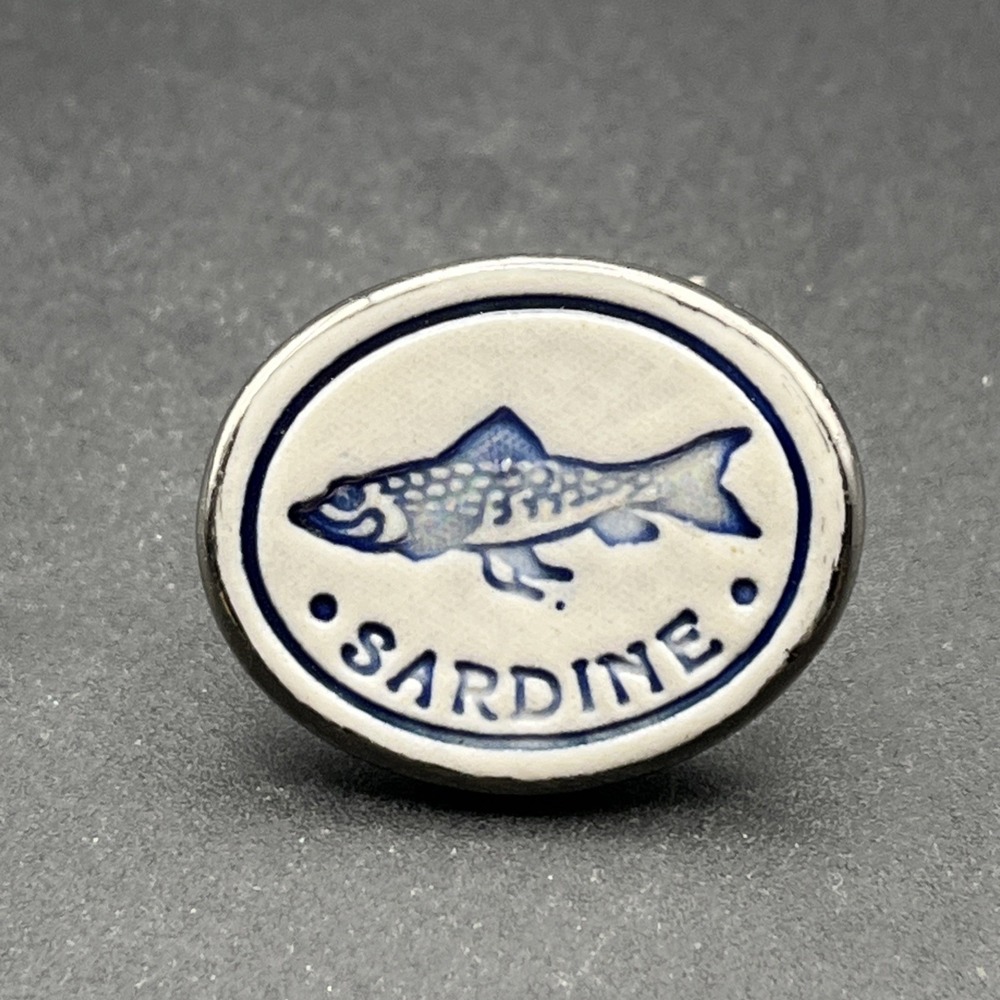 Sardine Fish Lapel Hat Pin